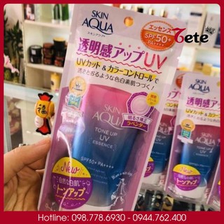 [Chính Hãng] Kem chống nắng Skin Aqua Tone up UV SPF 50+ PA++++ 80gr nội địa Nhật