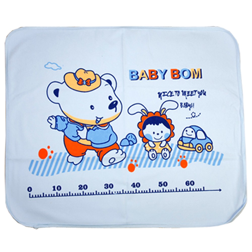 Chiếu cao su chống thấm, chống thấm tuyệt đối an toàn cho bé sơ sinh 42x52cm chiếu chống thấm cho bé
