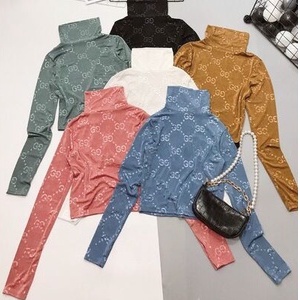 Áo Thun nữ dài tay Ulzzang Cổ Lọ Xinh xắn nhiều màu