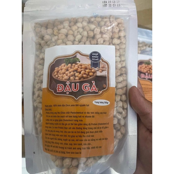 500gr đậu gà nhập khẩu từ Mỹ