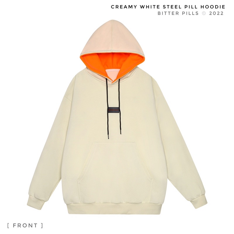 Áo hoodie Steel P i l l  2 màu (Trắng kem / Đen) - Bitter Pills | BigBuy360 - bigbuy360.vn