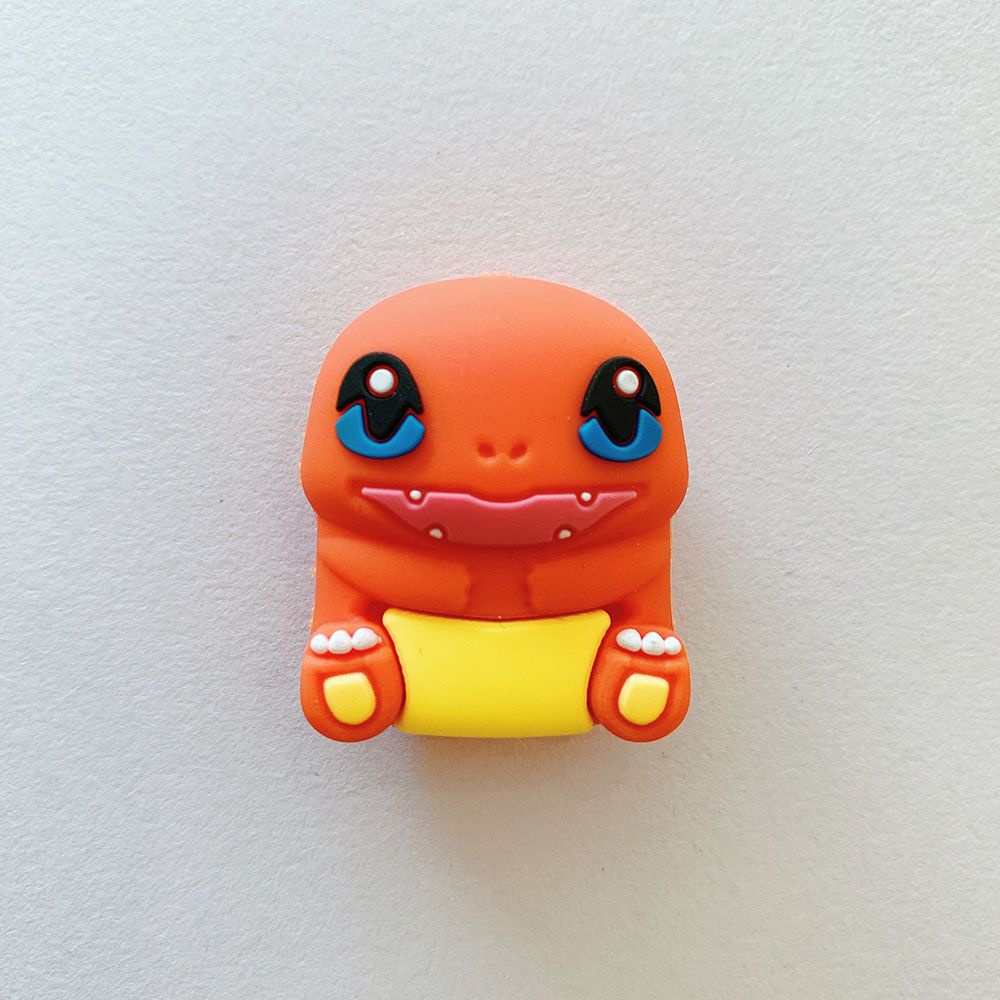 Phụ kiện bảo vệ dây cáp sạc truyền dữ liệu USB silicone dẻo thiết kế nhân vật hoạt hình đáng yêu