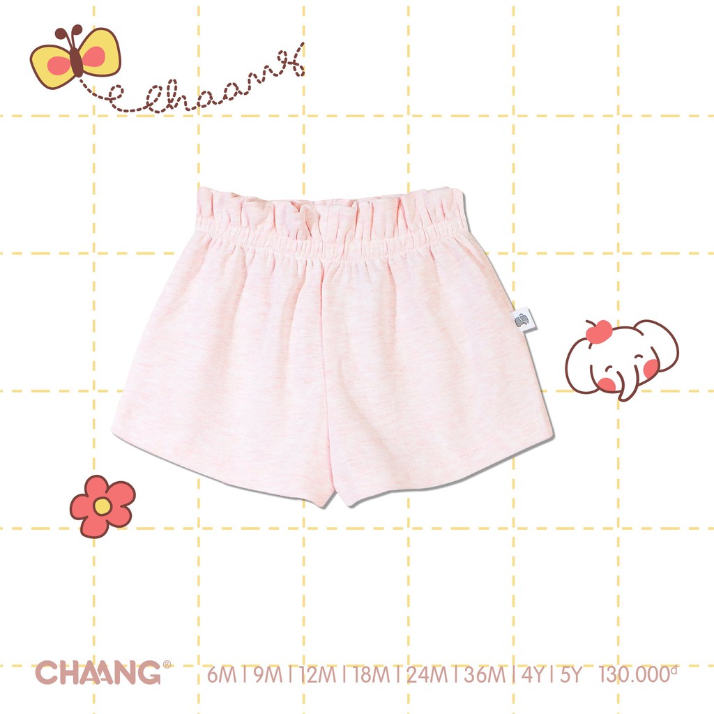 Quần short CHAANG summer hồng phấn