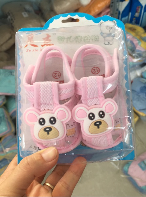 Giày tập đi cho bé-Giày tập đi hình ngộ nghĩnh đáng yêu cho bé trai bé gái