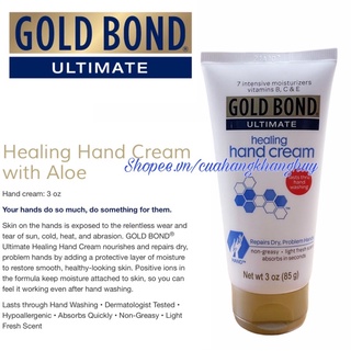 Kem dưỡng da tay Gold Bond Ultimate Intensive Healing 85 g (Mỹ)