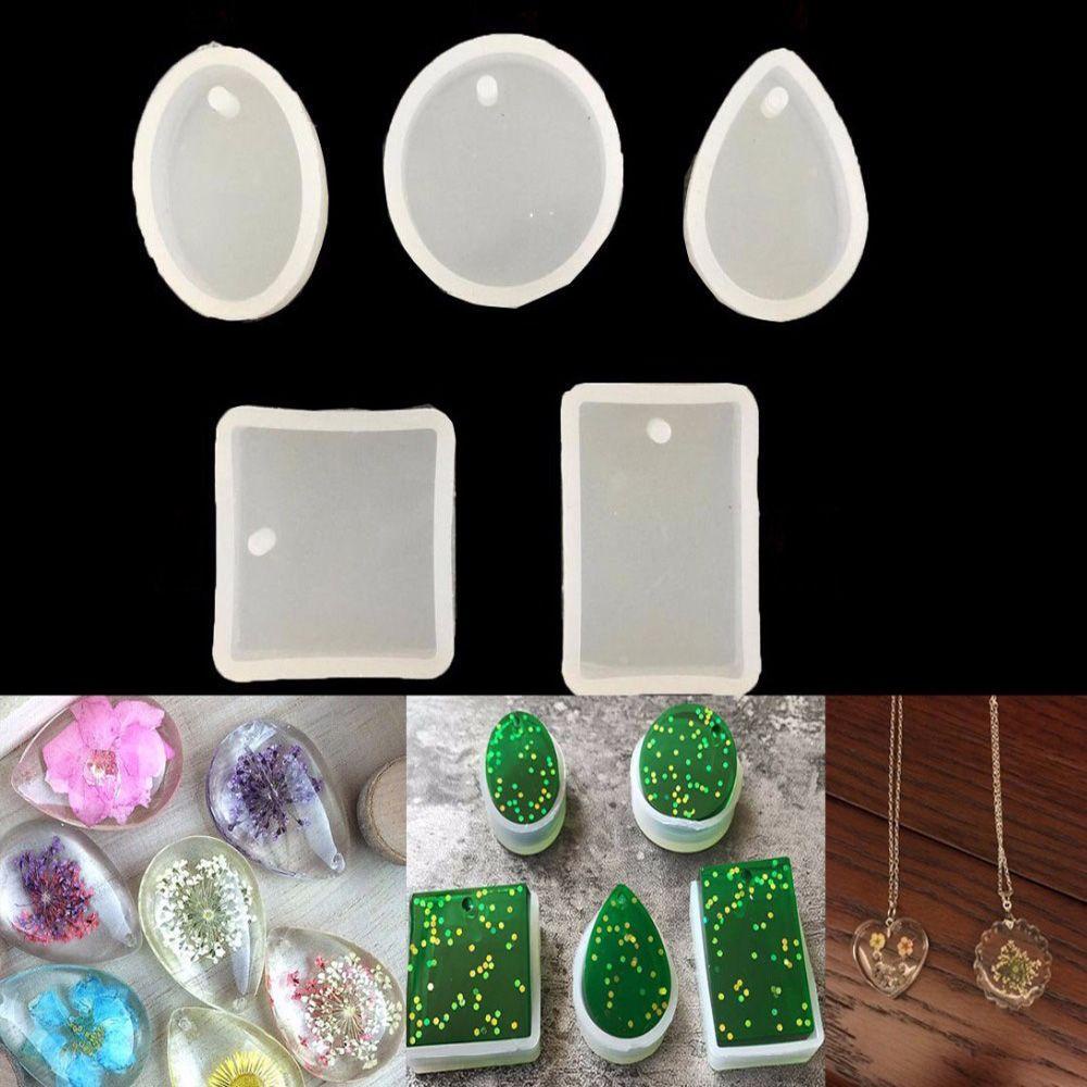 GOGOUP Bộ 5 Khuôn Làm Bánh Silicone Hình Giọt Nước