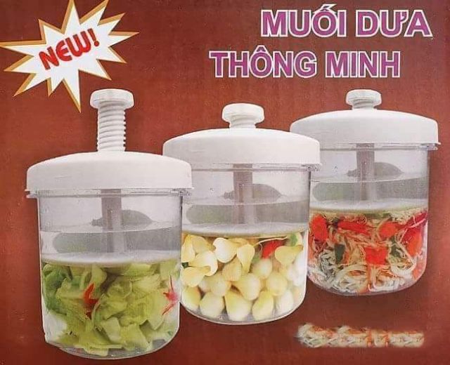 [XẢ KHO] Hũ muối dưa cà Thông minh Việt Nhật