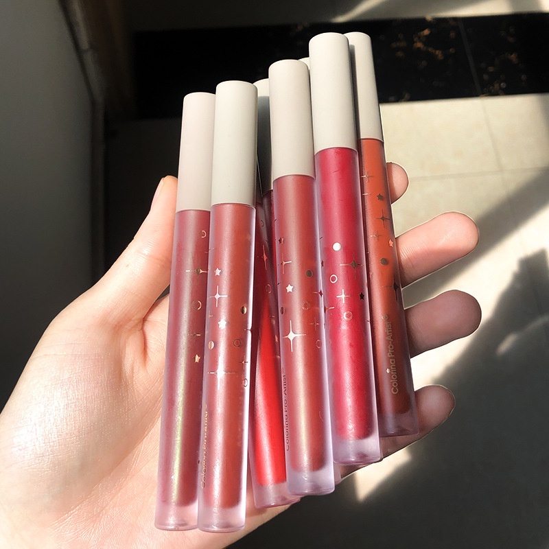 Son môi Ireneda Colorina Pro-Artist màu lì mịn màng không phai và không dính dùng cho trang điểm