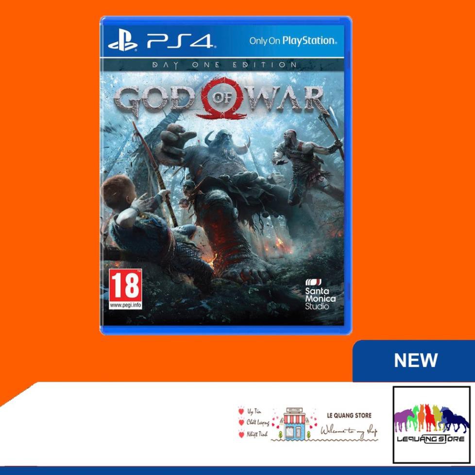 Đĩa game PS4: God of war 4