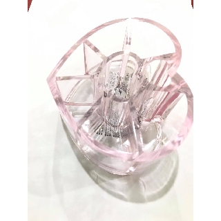 Khay đựng mỹ phẩm, cọ trang điểm Daiso Japan