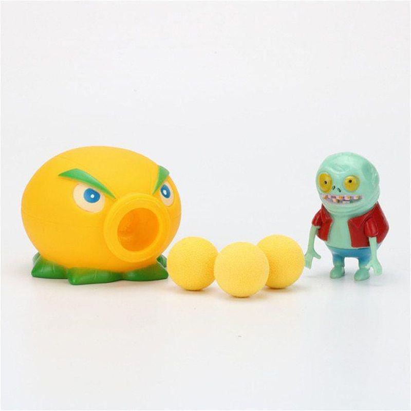 【Hàng có sẵn!!!!!!!】 Mô hình nhân vật game PVZ Plants vs Peashooter bằng PVC