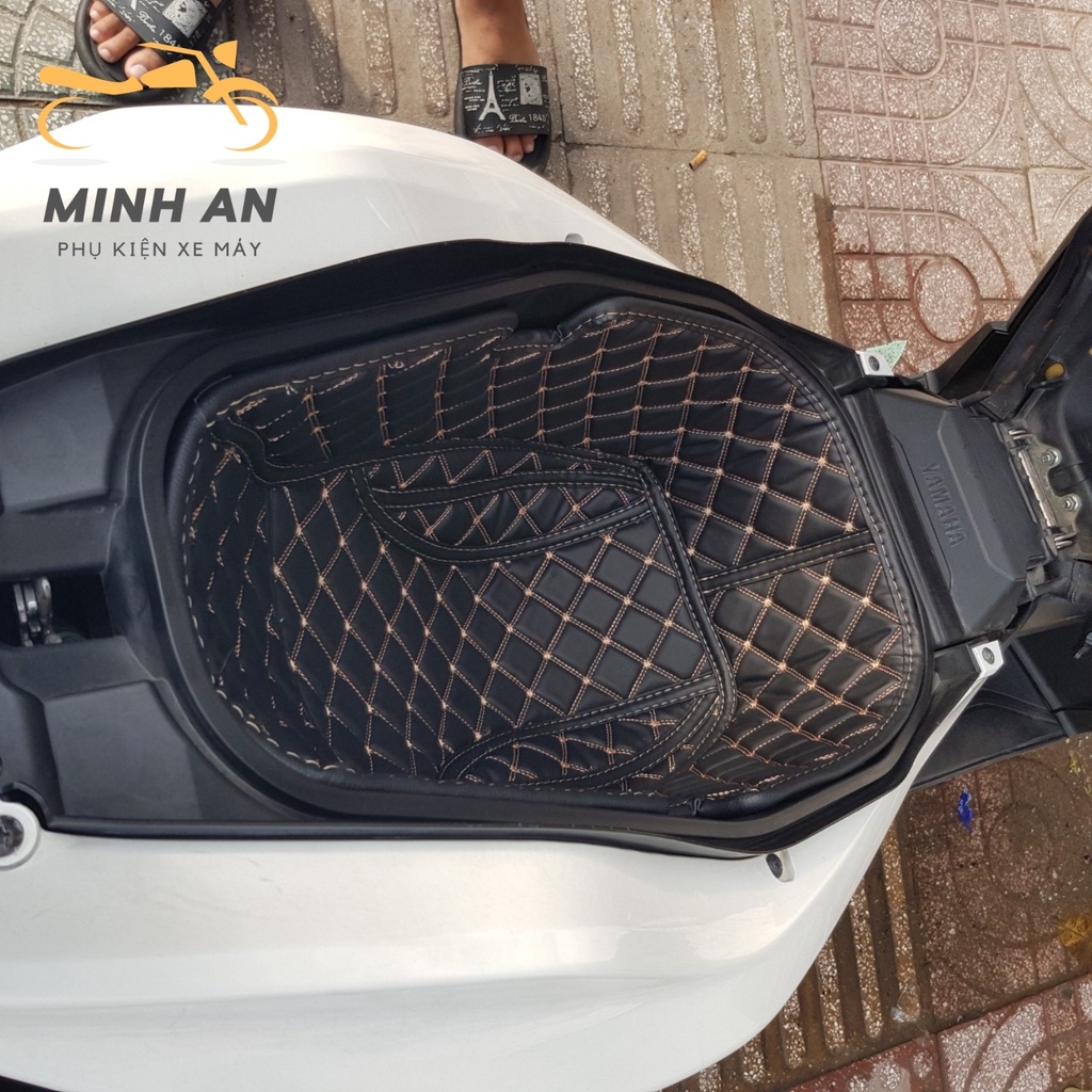 Lót Cốp Da Yamaha Chống Nóng Cách Nhiệt Xe Máy Grande NVX Latte Janus Freego S Đa Dạng Mẫu Mã Minh An
