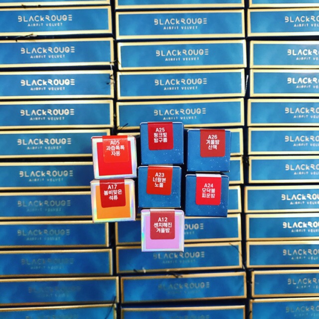 Son Kem Black Rouge Air Fit Velvet Tint đủ version hàng update liên tục