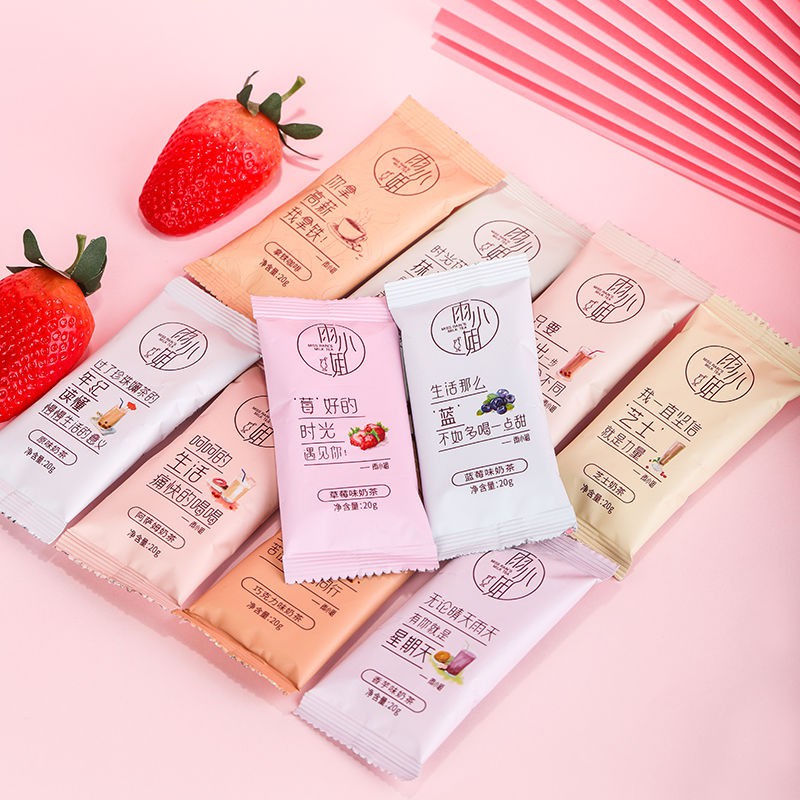 [HSD 7/2022] 1 gói lẻ trà sữa hòa tan Miss Rain - 10 vị - 20g | BigBuy360 - bigbuy360.vn