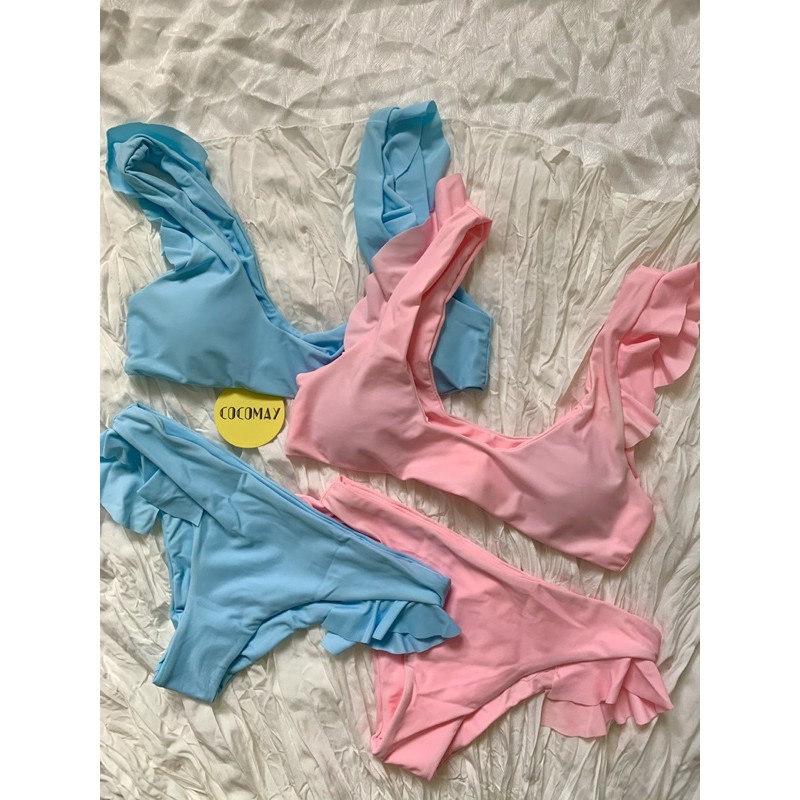 Bikini 2 mảnh áo tay bèo