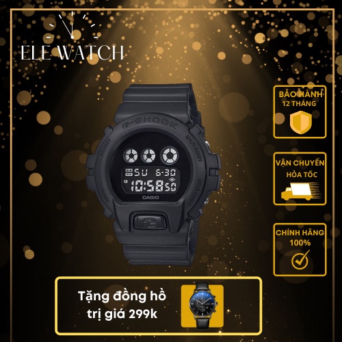 Đồng Hồ Nam C.A.S.I.O DW 6900 Dây Cao Su Siêu Bền, Chống Nước Full Box Bảo Hành 12 Tháng ELE Watch A49