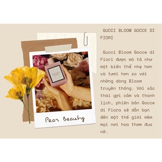 Nước hoa gucci bloom edp mẫu thử 2-5-10ml