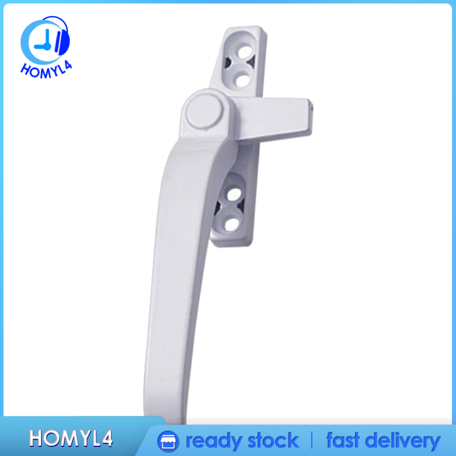 [CAMILA]2pcs Window Handle with Locks Handle Key Locking for Double Glazing Door Turning