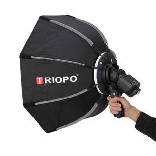 Softbox Bát Giác Triopo KS55 Cho Đèn Flash Speedlite HL Studio
