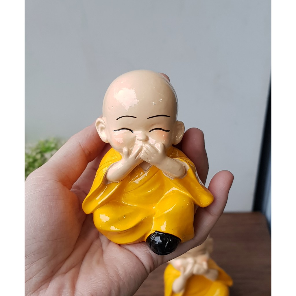 Bộ 04 tượng Tứ Không size trung 8cm