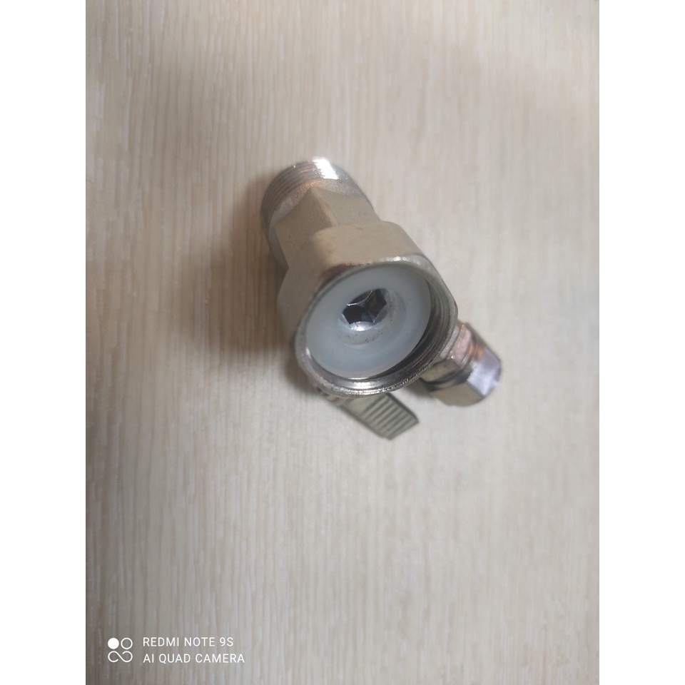 Van cấp nước inox dây 10 dùng cho máy lọc nước gia đình