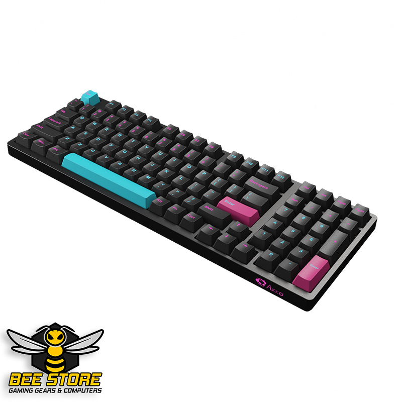 Bàn phím cơ AKKO 3098 Midnight R2 - Tặng kèm 40 keycap | Hàng chính hãng bảo hành 12 tháng