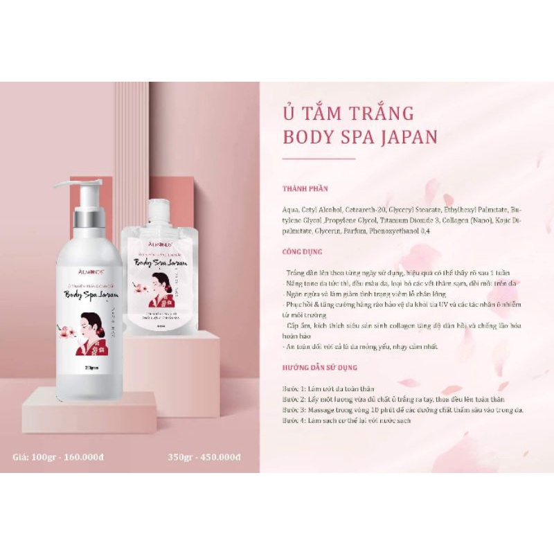 [ CAM KẾT TRẮNG SAU 7 NGÀY SỬ DỤNG ] KEM TẮM TRẮNG BODY SPA JAPAN | BigBuy360 - bigbuy360.vn