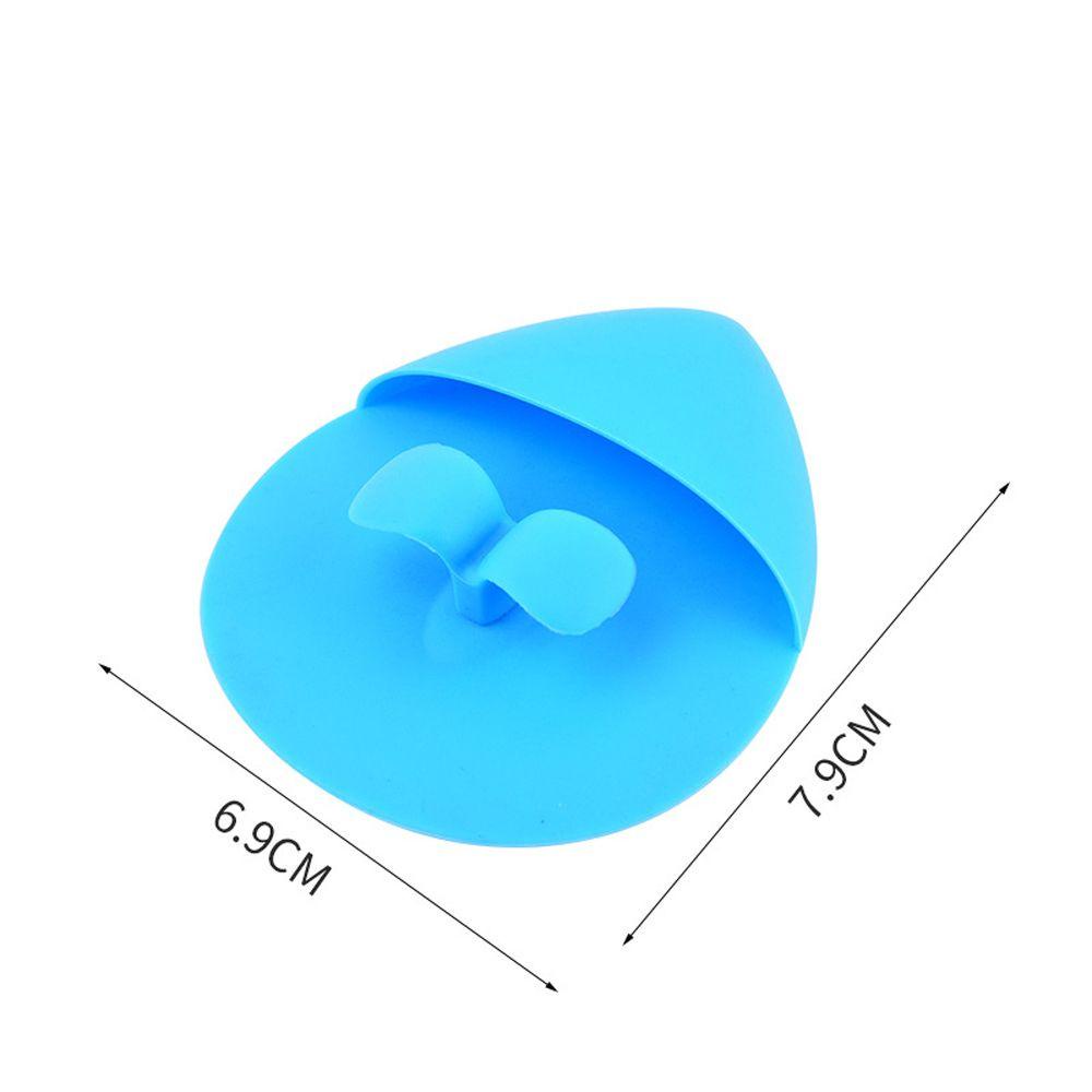 1 Cọ Rửa Mặt Silicone Hình Chiếc Lá Giúp Tẩy Tế Bào Chết Và Làm Sạch Sâu Lỗ Chân Lông