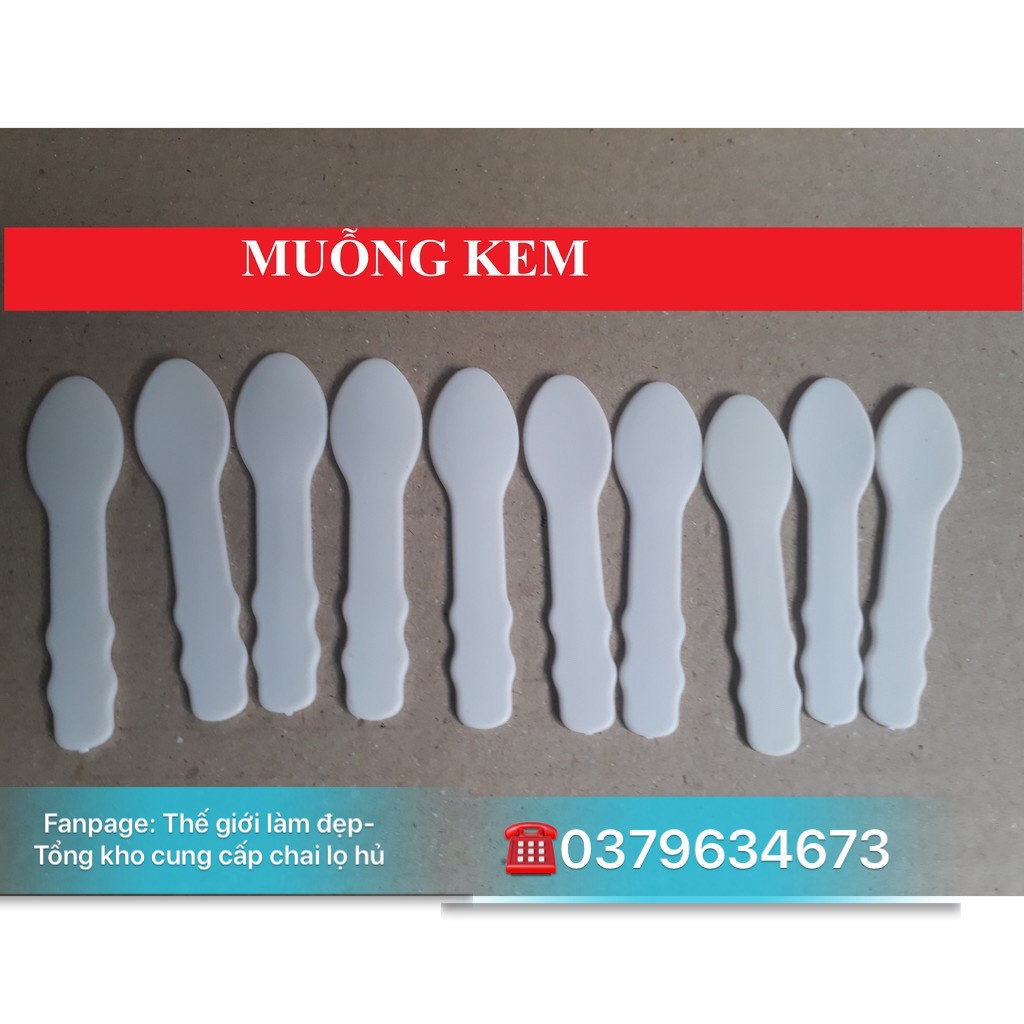 MUỖNG MINI MÚC KEM
