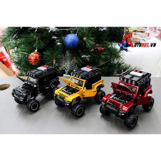 Xe mô hình Jeep Rubicon 1:32 Double Horses