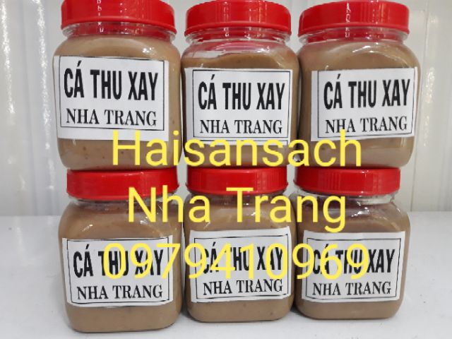 1kg Xay cá thu. Cá thu xay. Mắm cá thu đặc sản Nha Trang