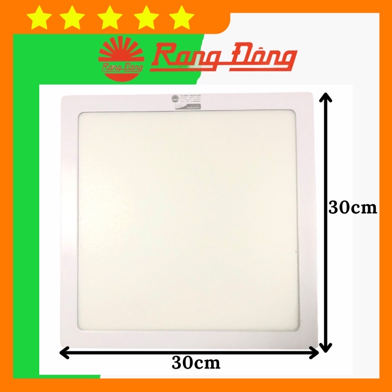 Đèn Ốp Trần LED Rạng Đông 24W Hình Vuông 30x30cm D LN08L 30x30/24W