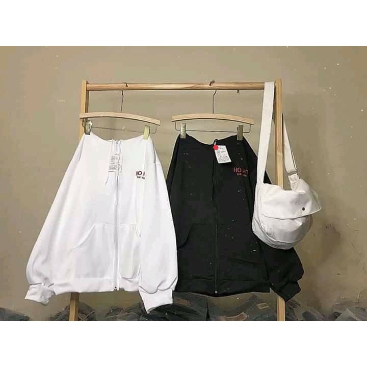 Áo khoác unisex form rộng Nỉ HoHo nam nữ ulzzang WIND | BigBuy360 - bigbuy360.vn