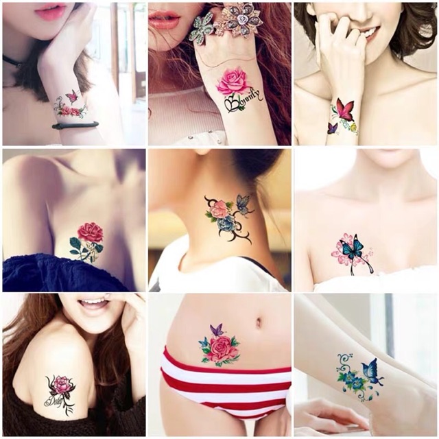 Hình xăm dám mini tattoo mini nhiều mẫu