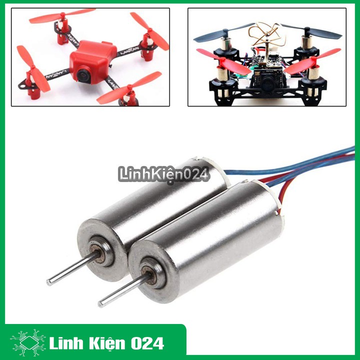 Combo 2 Động Cơ Máy Bay 720+ 2 Cánh Máy Bay 55mm Thuận Nghịch