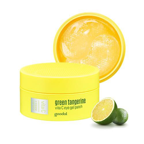 Mặt Nạ Dưỡng Vùng Mắt Goodal Green Tangerine Vita C Eye Gel Patch (60sheet)