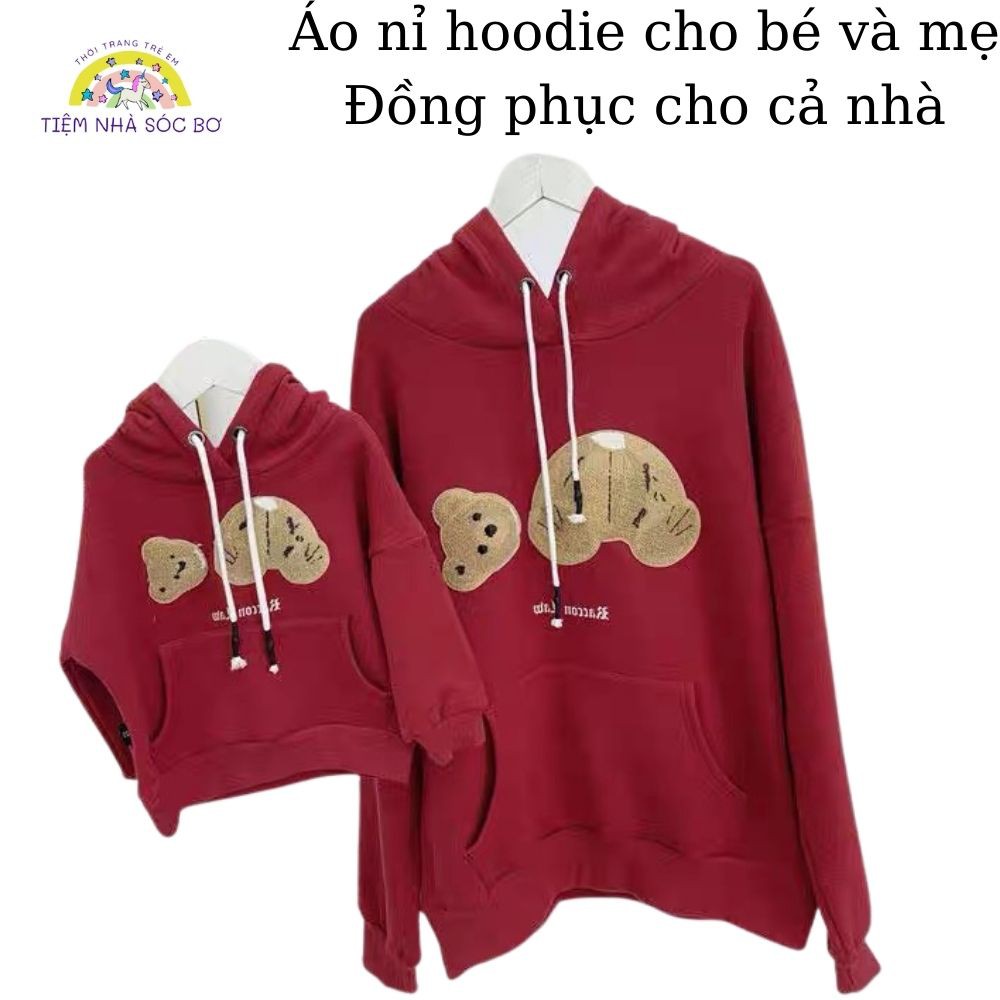 Áo nỉ cho bé và mẹ cùng cả gia đình
