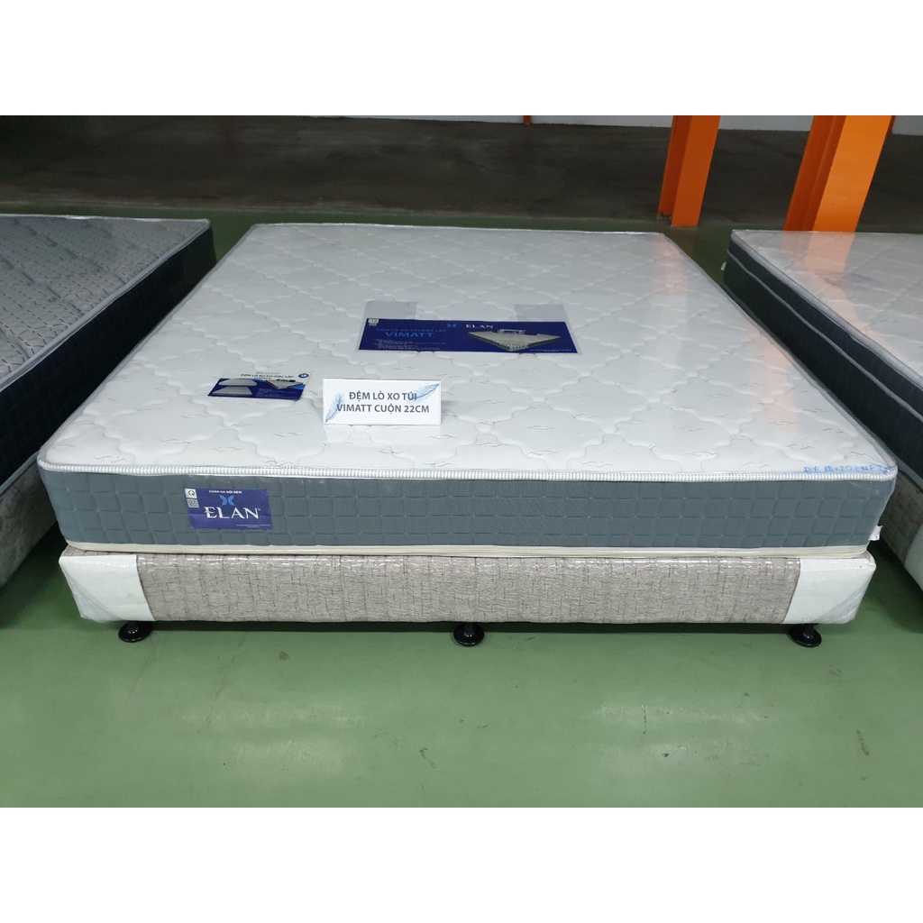 Đệm lò xo túi cuộn chính hãng Elan freeship toàn quốc giải pháp tuyệt vời cho người có bệnh về xương khớp cân nặng