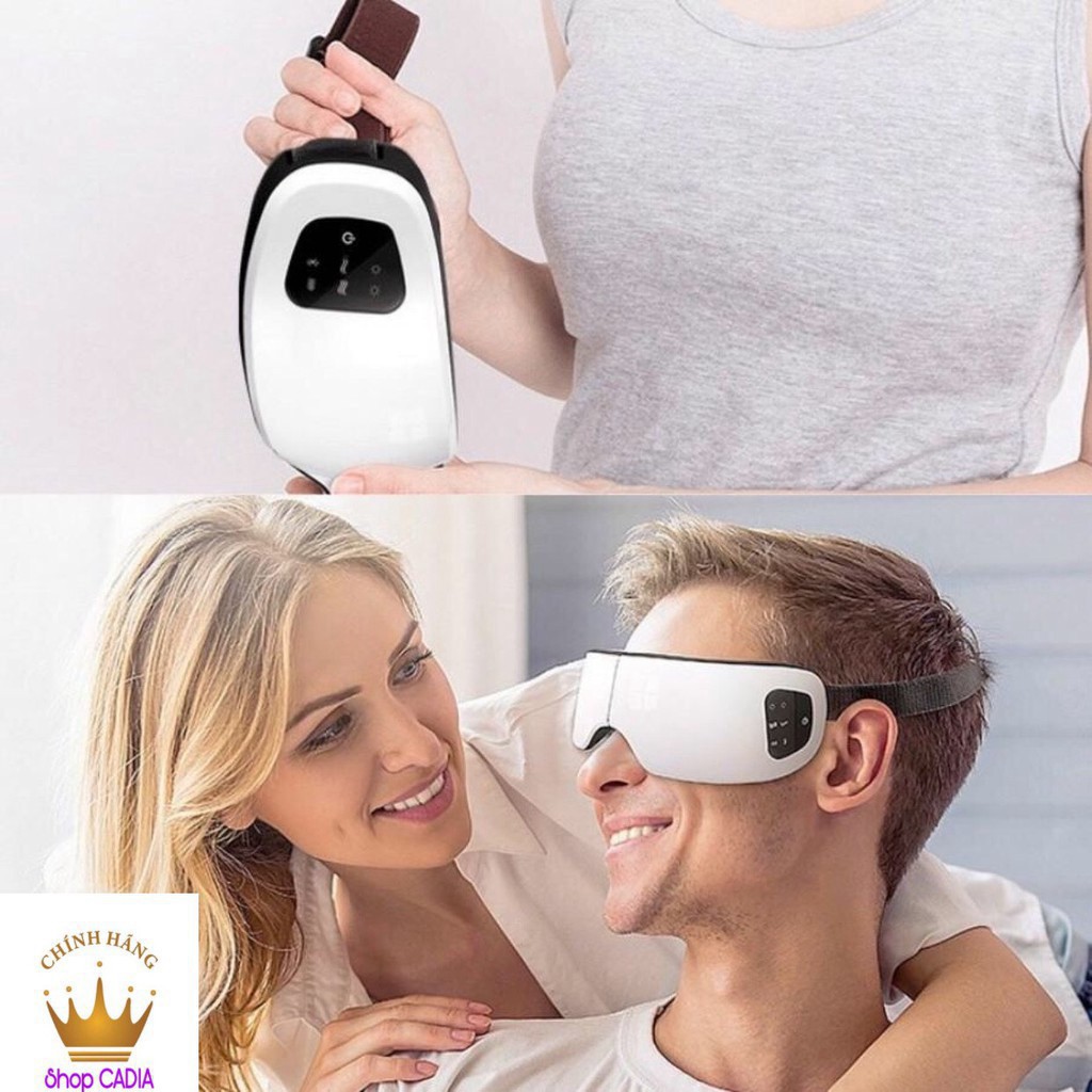 [Đời Mới Nhất] Máy Massage Mắt Smart Eye Model S10 Xoa Dịu Mỏi Mắt, Giảm Thâm Quầng Hiệu Quả