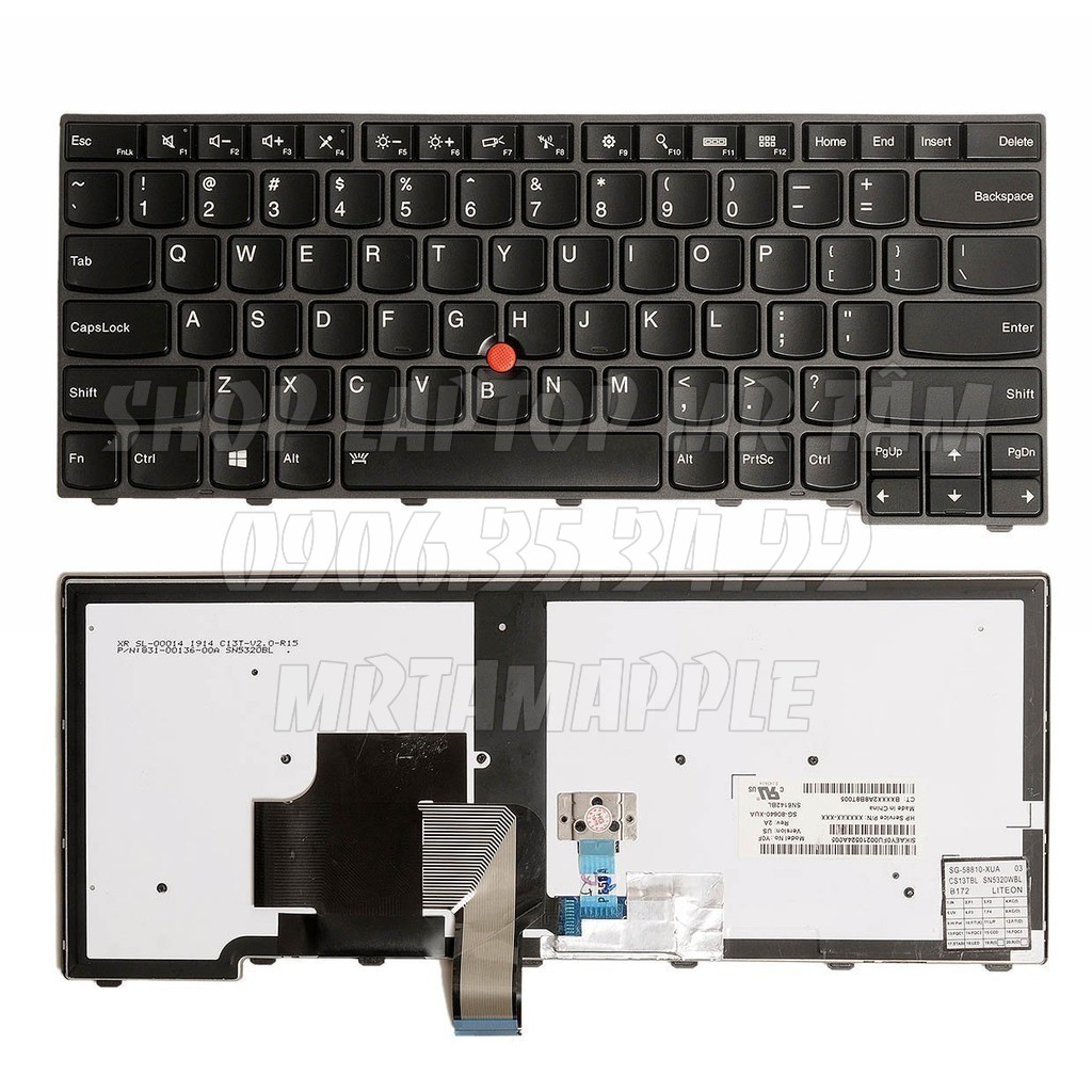 (KEYBOARD) BÀN PHÍM LAPTOP LENOVO T440 dùng cho Thinkpad T460 T431 T440 T440p T440s T450 T450s E440 E431 L440 L450 L460