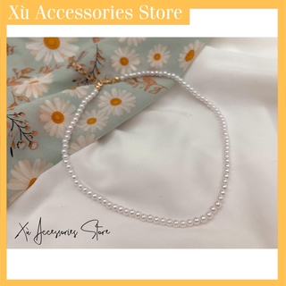 Phụ kiện thời trang | Choker chuỗi ngọc nhỏ xíu