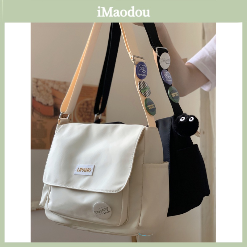 Túi Đeo Chéo Phong Cách Harajuku Nhật Bản Cho Nam Nữ