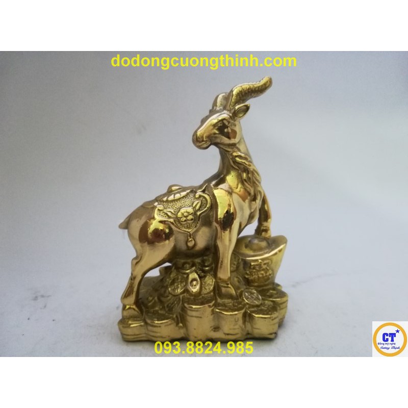 Dê nhỏ bằng đồng 12cm