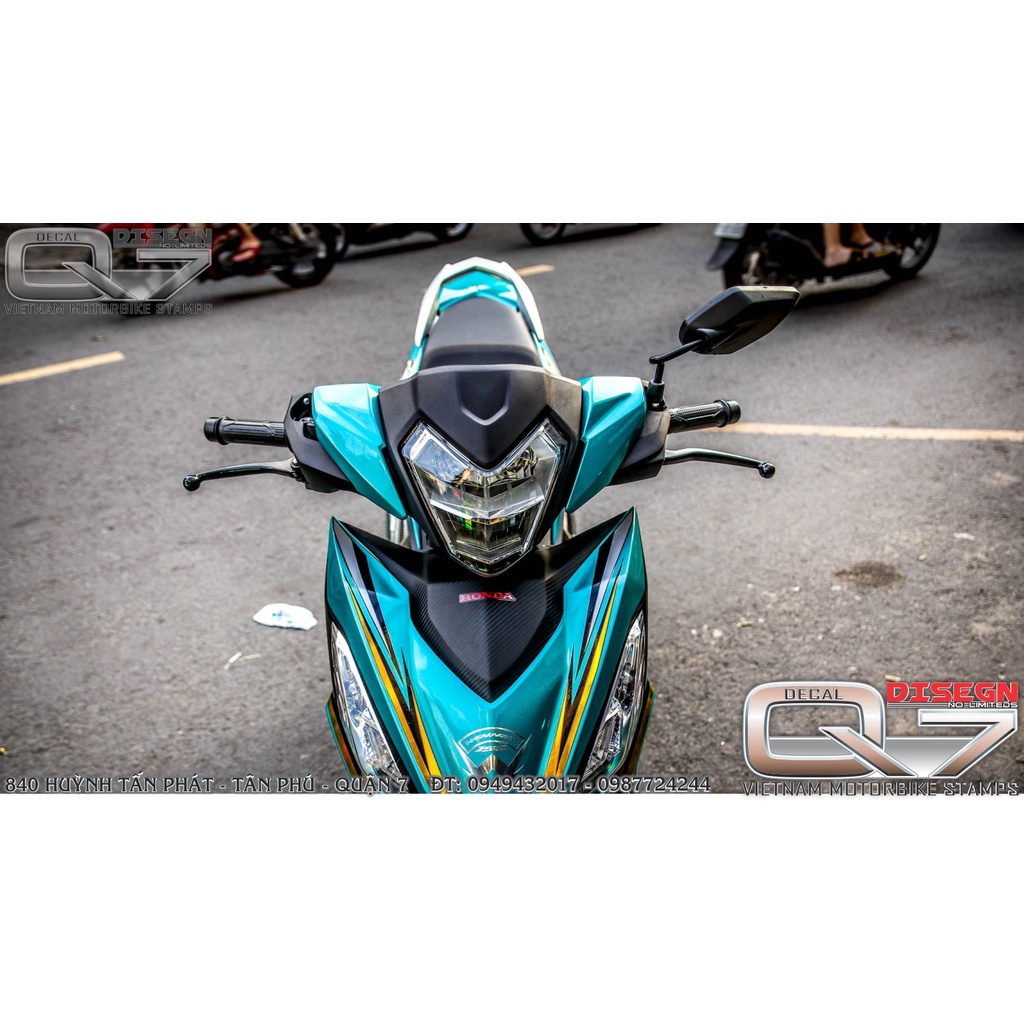 Tem Rời WINNER V1 XANH ĐEN