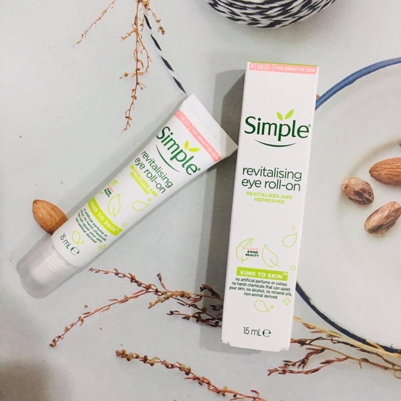 [FREE SHIP] Lăn Dưỡng Mắt Simple Mờ Thâm Quầng Mắt