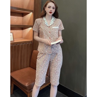 đồ bộ mặc nhà chất vải kate hàn