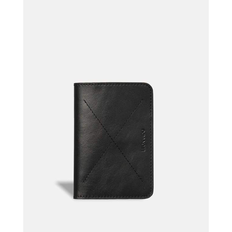 Bao Da Passport Harmony màu đen