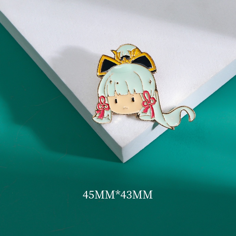 Huy Hiệu Cài Áo Hình Yoimiya Kamisato Ayaka