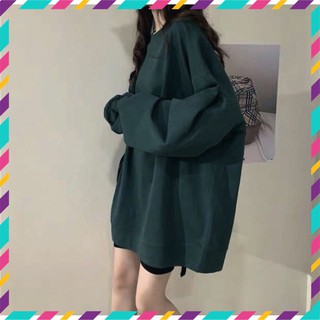 Áo Thun Trơn Dài Tay Form Oversize Basic Mịn Đẹp