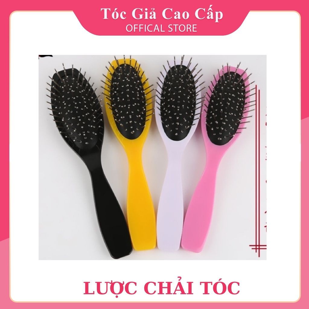 Lược chải tóc giả răng cưa bằng thép loại to